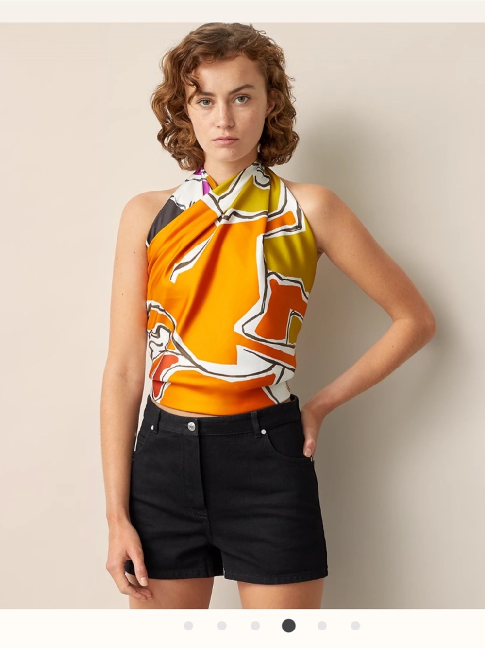 Hermes La Danse des Chevaux Double Face 90 cm Scarf - Like New - Picture 2 of 16
